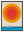 Cible Solaire avec cadre
