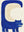 Ours Indigo sans cadre