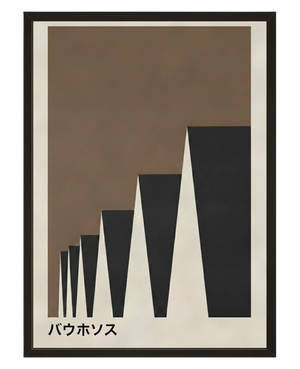 Triangle Moderne avec cadre