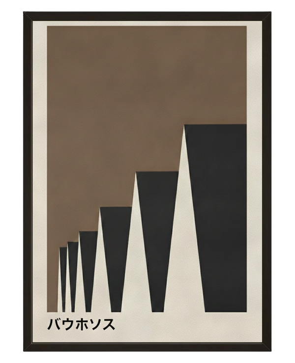 Triangle Moderne avec cadre