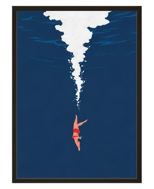 Sillage D Ecume avec cadre