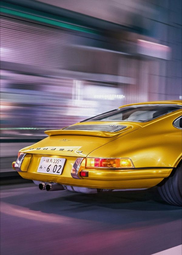 Vitesse Jaune sans cadre