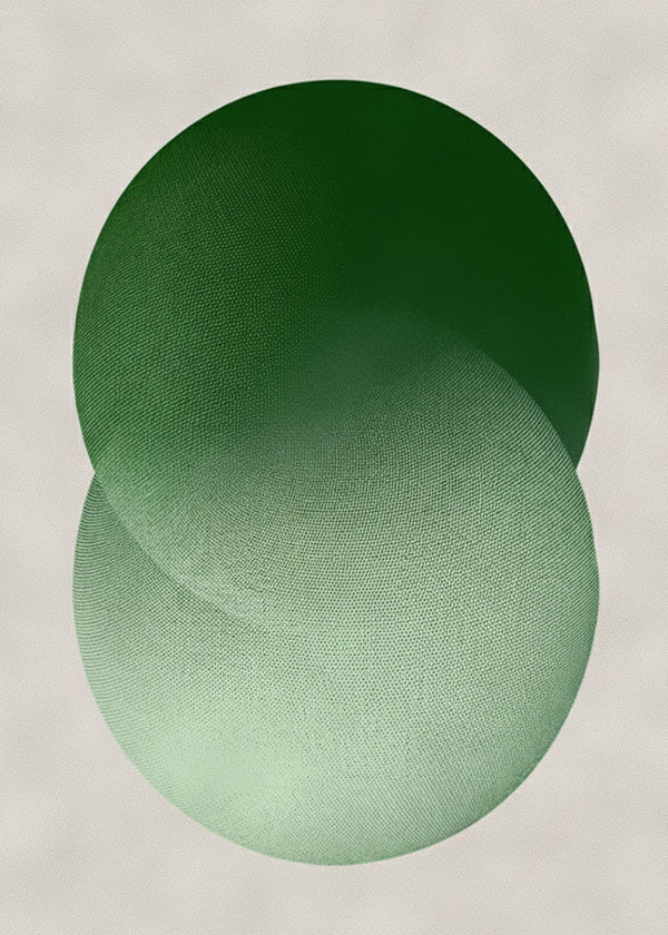 Sphere Emeraude sans cadre