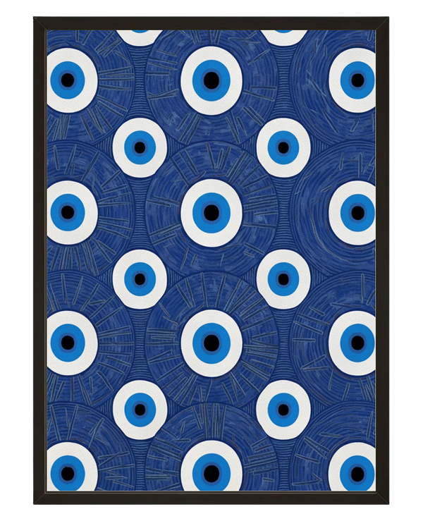 Oeil De Fatma avec cadre