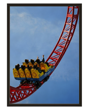 Looping Rouge avec cadre