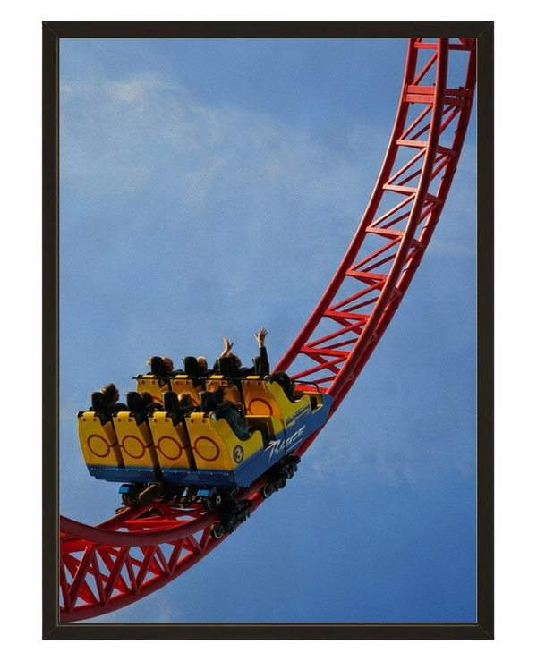 Looping Rouge avec cadre