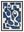 Abstrait Bleu Marine avec cadre