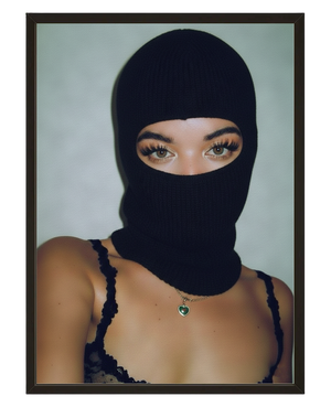 Regard Masque avec cadre