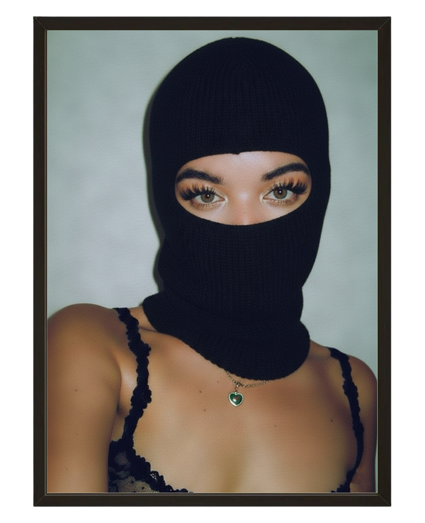 Regard Masque avec cadre