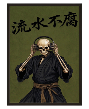Skull House avec cadre