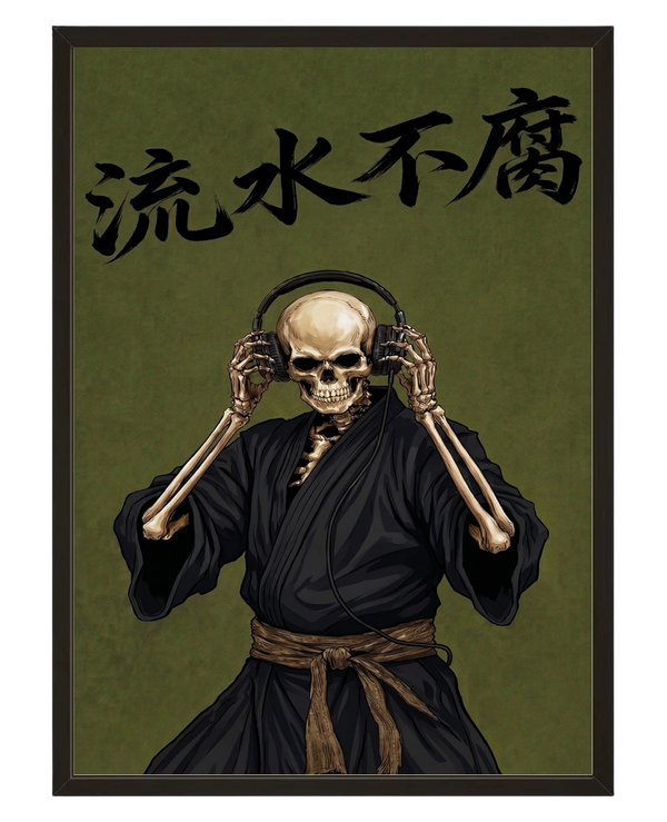 Skull House avec cadre