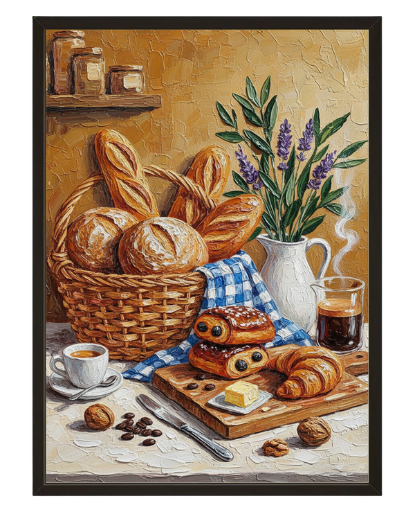 Panier Du Boulanger avec cadre