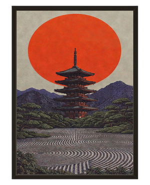 Temple Eternel avec cadre