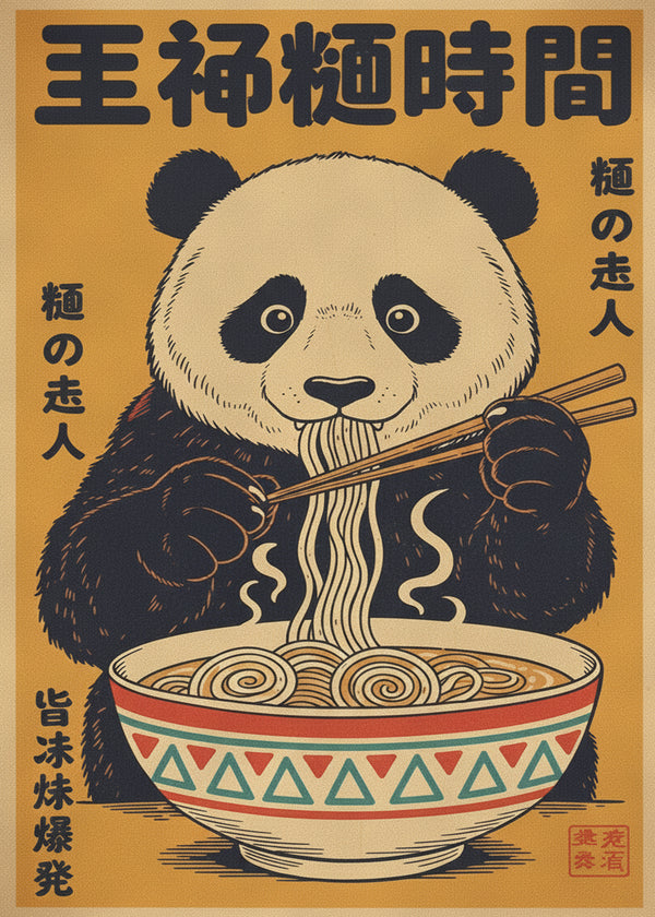 Panda Japonais sans cadre