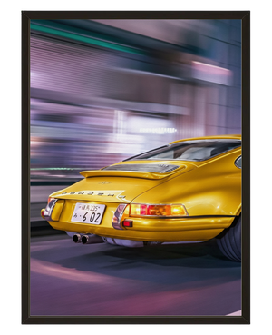 Vitesse Jaune avec cadre