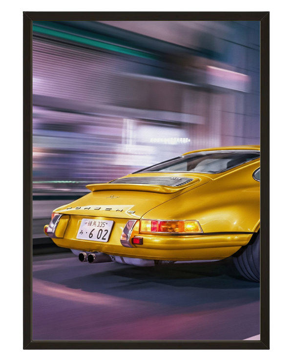 Vitesse Jaune avec cadre