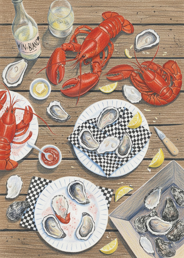 Banquet De La Mer sans cadre