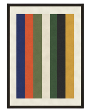 Rayures Verticales avec cadre