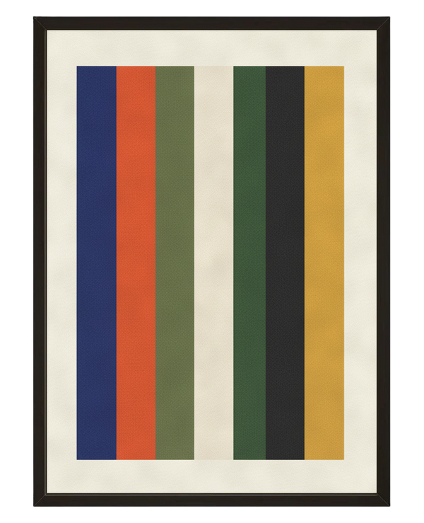 Rayures Verticales avec cadre