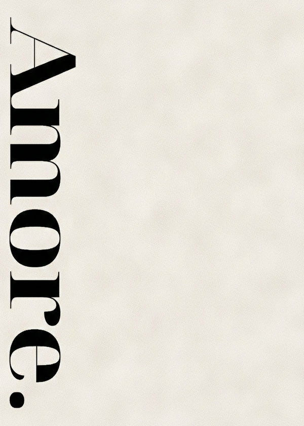 Amor Noir sans cadre