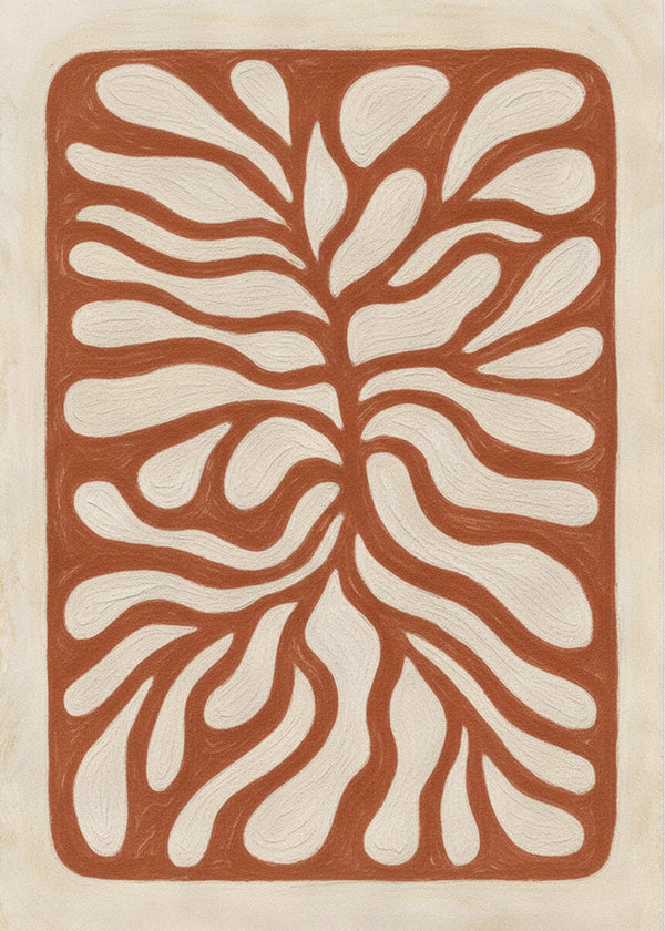 Liane Terracotta sans cadre