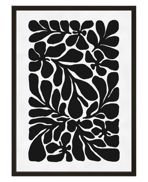 Feuillage Organique avec cadre