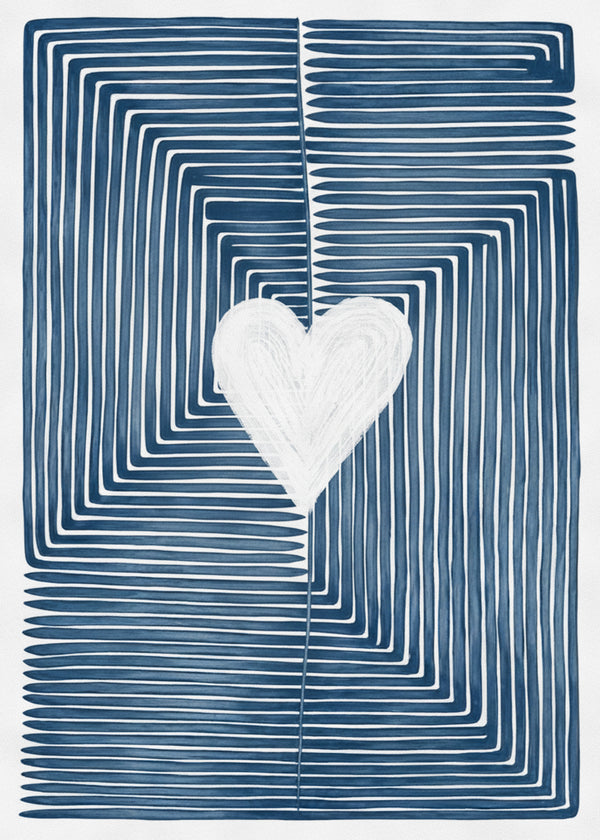Le Coeur Blanc sans cadre