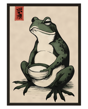 Le Crapaud avec cadre