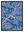 L Arbre En Bleu avec cadre