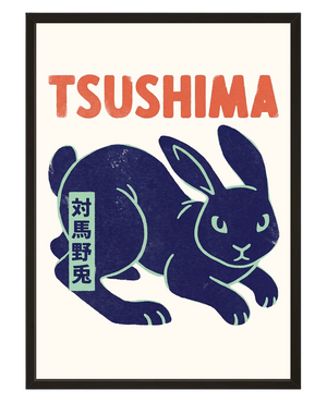 Rabbit Japonais avec cadre