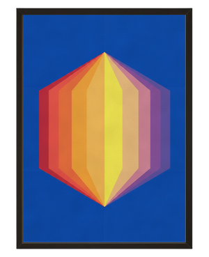 Prisme Hexagonal avec cadre