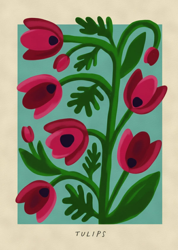 Tulips sans cadre