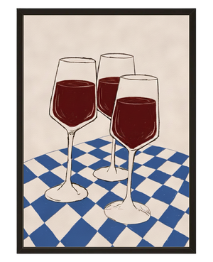 Trio De Bordeaux avec cadre