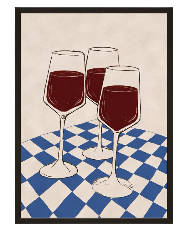 Trio De Bordeaux avec cadre