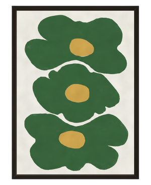 Fleurs Organiques avec cadre
