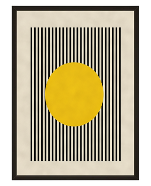 Soleil Vertical avec cadre