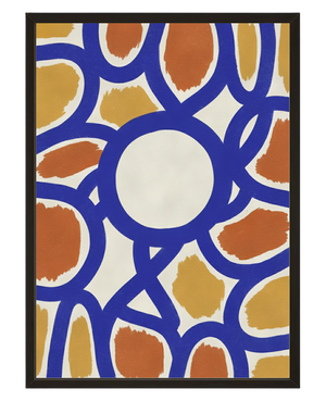 Petales Terracotta avec cadre