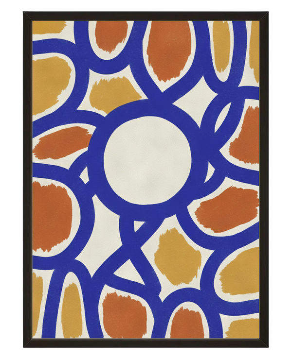 Petales Terracotta avec cadre