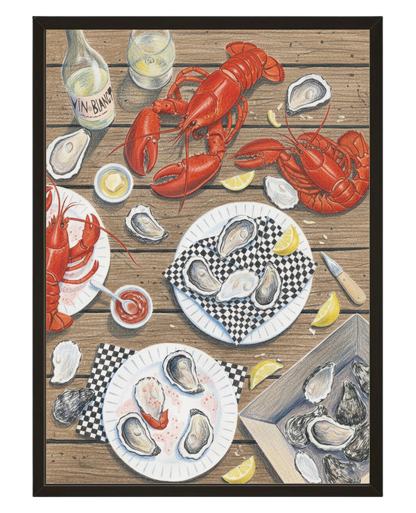 Banquet De La Mer avec cadre