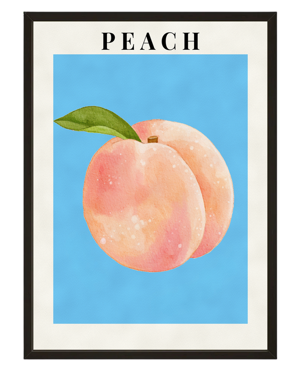 Peach avec cadre