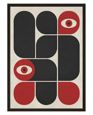 Regard Organique avec cadre