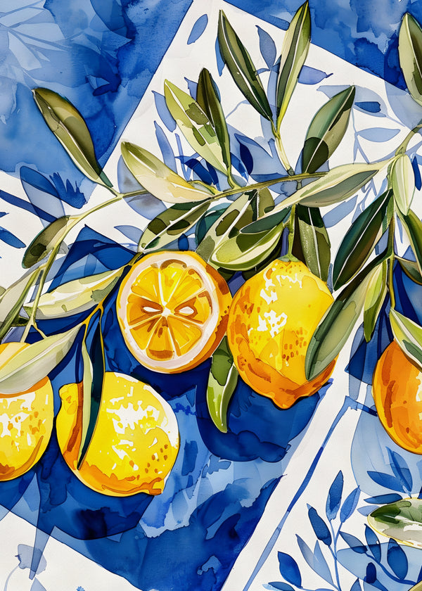 Citrons Azur sans cadre