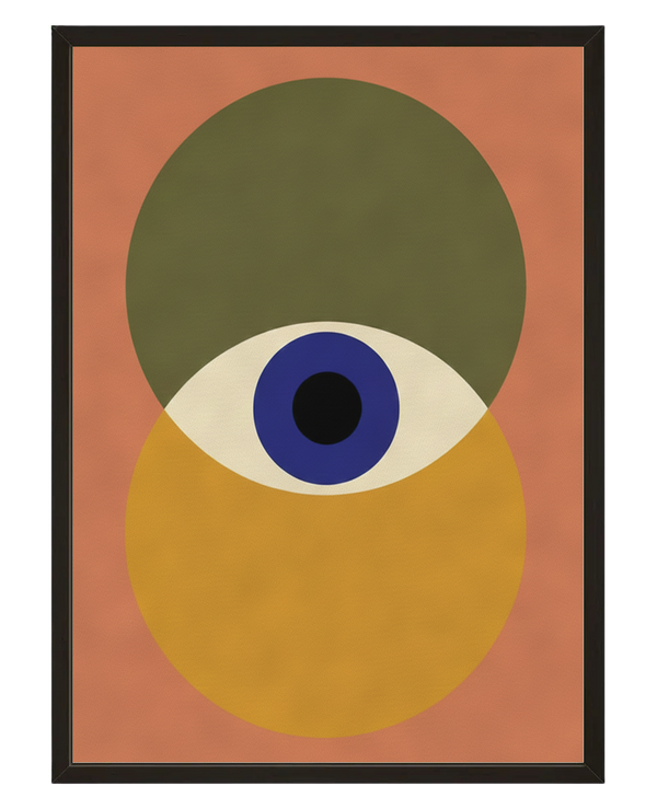 Iris Cosmique avec cadre