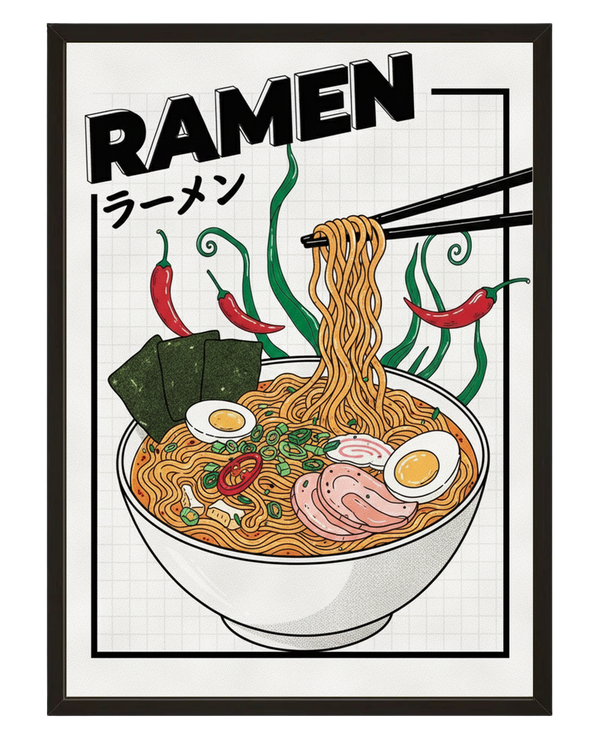 Ramen Bar avec cadre