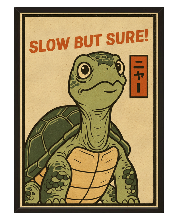 Slow But Sure avec cadre