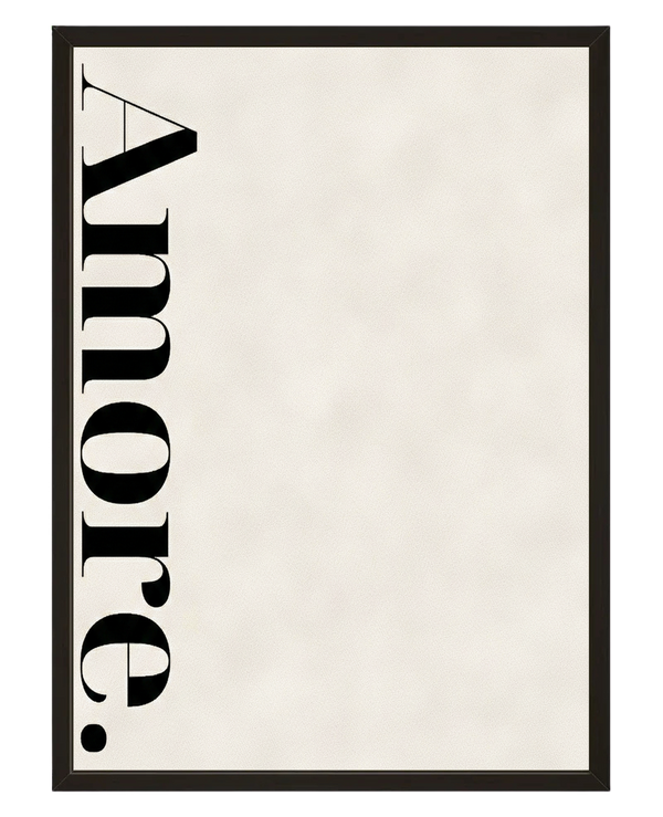 Amor Noir avec cadre