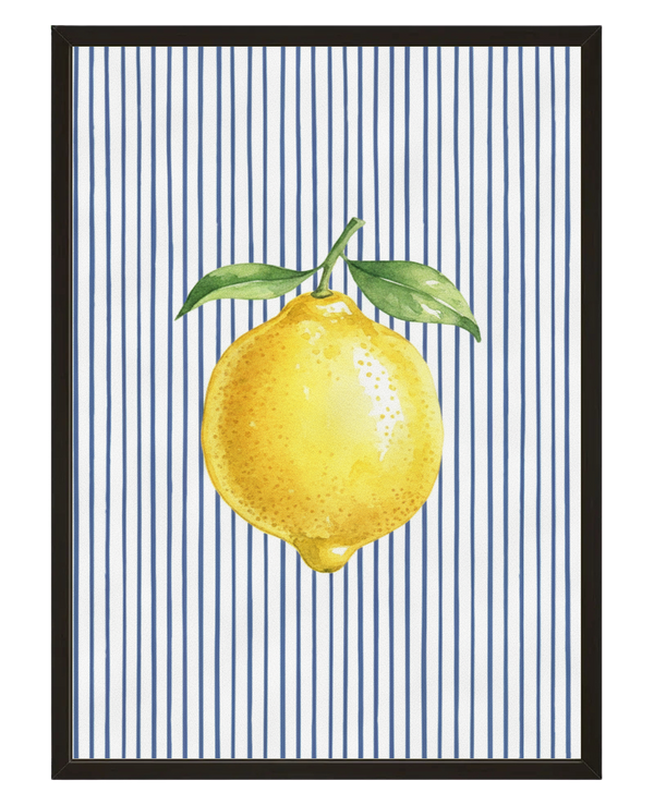 Citron Raye avec cadre