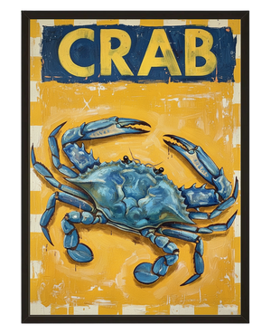 Crab Market avec cadre