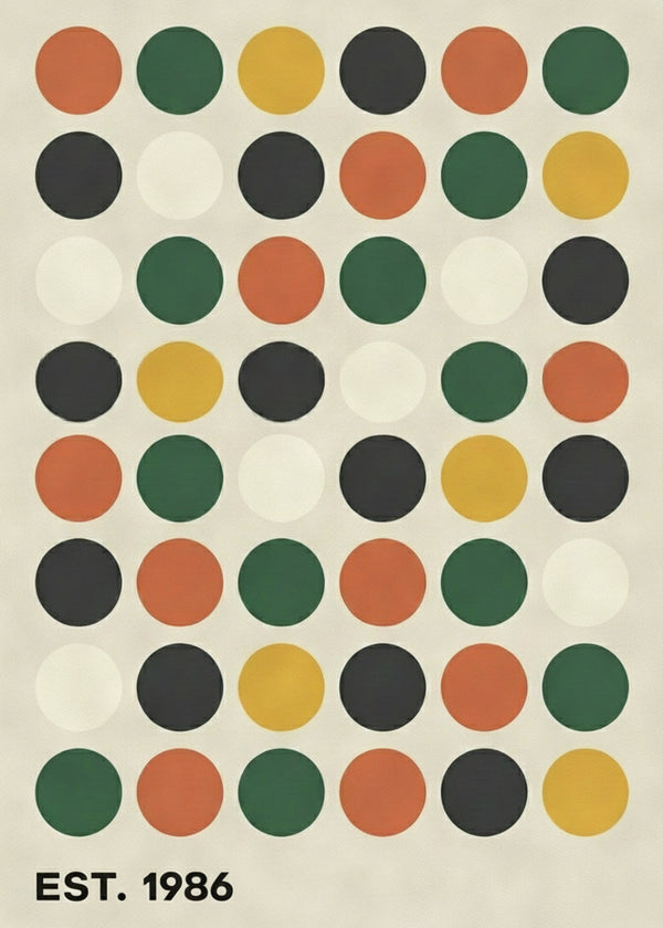 Confetti Retro sans cadre