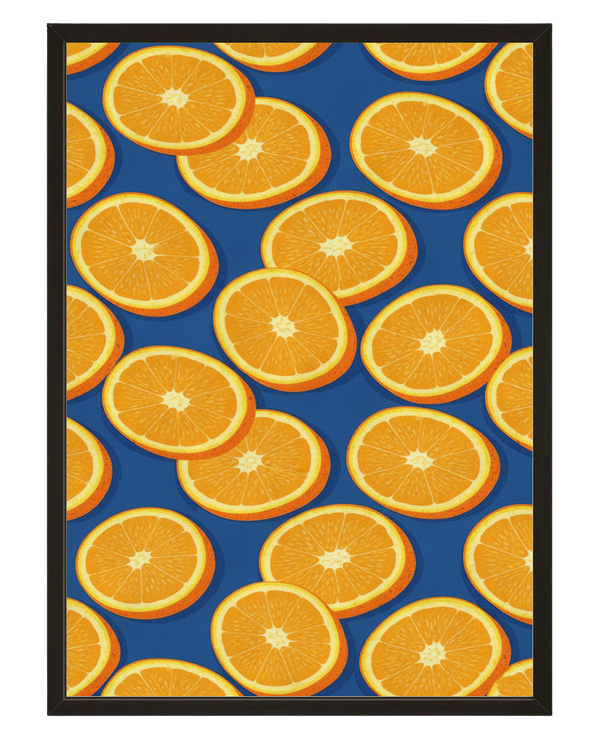 Mosaique D Agrumes avec cadre